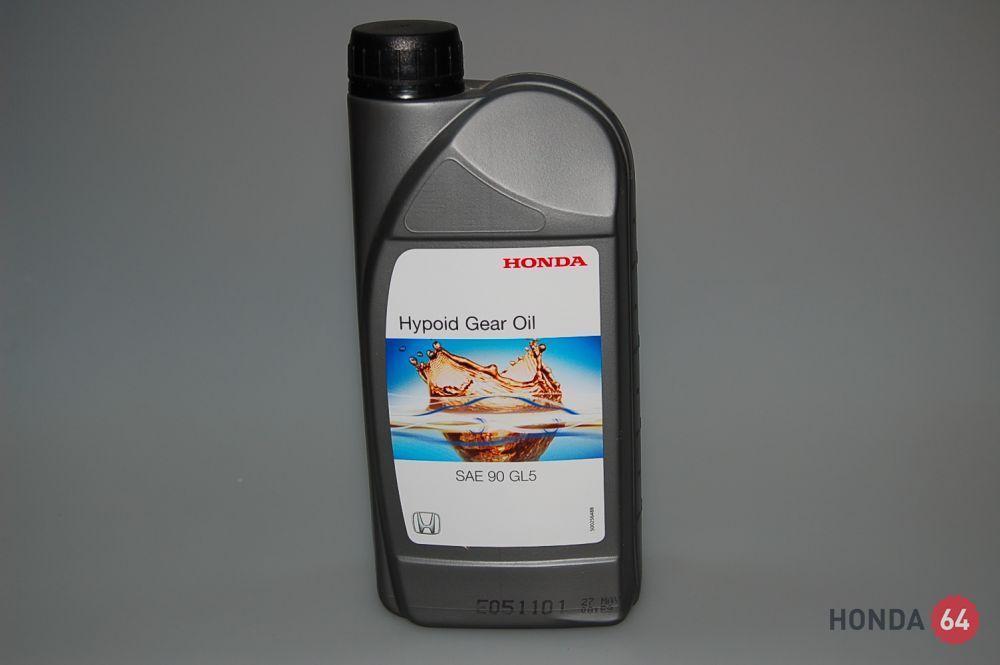 Масло гипоидное переднего редуктора HGO-3 GL5 HONDA Europe, 1L