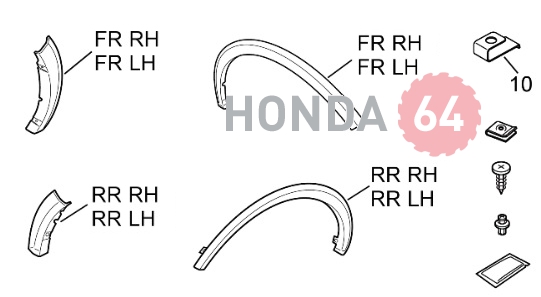 Хонда партнер каталог запчастей