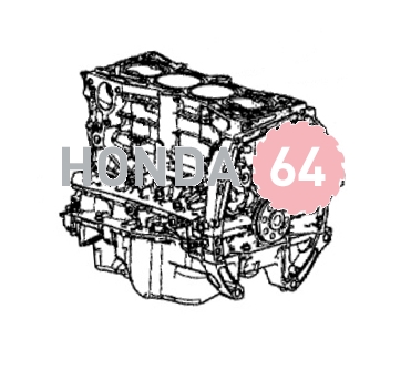 Двигатель Хонда Аккорд-9 (2.4L), 2013, блок цилиндров