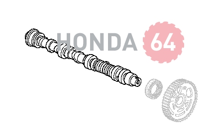 14100RGWA11 Вал распределительный передний Honda Pilot 2