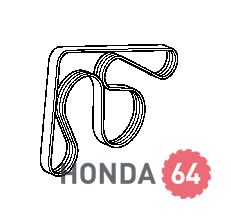 Приводной ремень грм Honda Accord-8, 2.0L