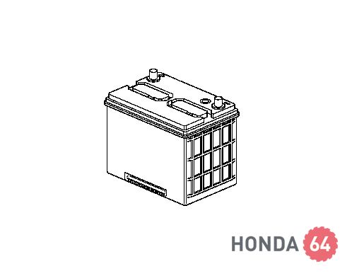 Аккумулятор Honda Pilot, Acura RDX 2014, 200х255х175 мм