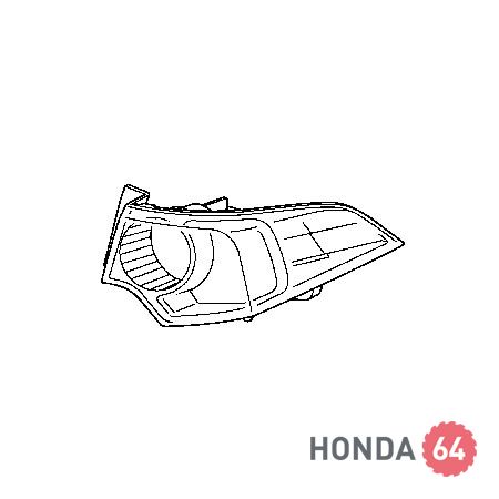 Фонарь задний левый Honda Accord 8