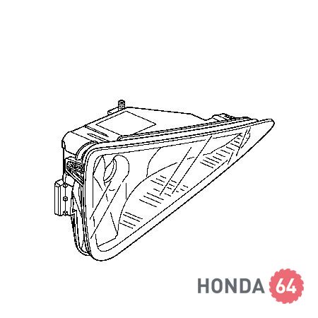 Фара противотуманная правая Хонда Цивик 5Д