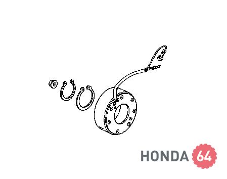 Муфта кондиционера электромагнитная Honda