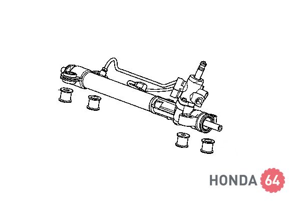 Рейка рулевая Honda CR-V 2,4L