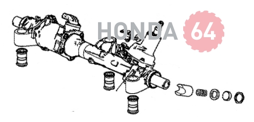 Рулевая рейка Honda Accord-9, V6 2013