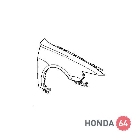 Крыло Хонда Аккорд 7, переднее правое