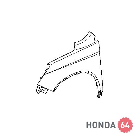 Крыло правое переднее Honda CRV-3