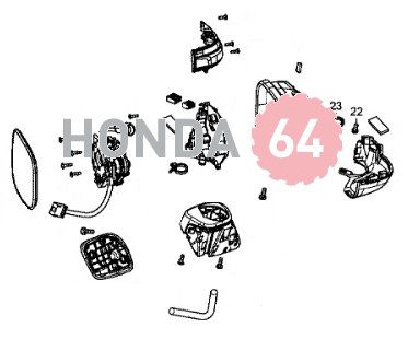   Honda Civic 4D '13 (76208-TR0-G21)