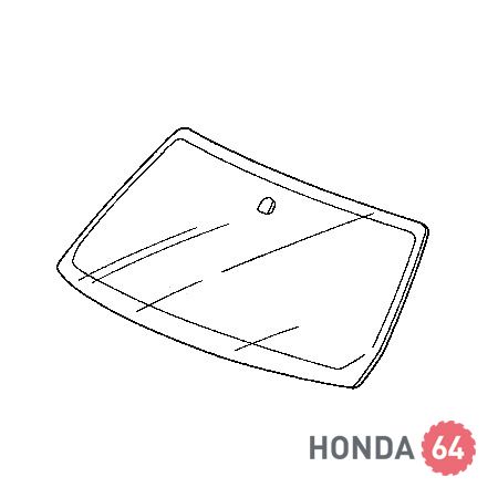 Стекло лобовое Honda