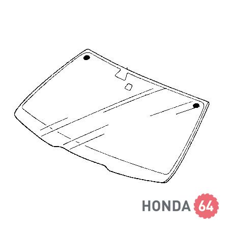 Стекло лобовое Honda 2003-2005