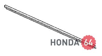 76622SDAA01 Резинка стеклоочистителя, водительская Honda
