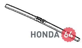 Щётка стеклоочистителя, пасс Honda Civic 5D