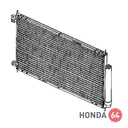 Радиатор кондиционера Хонда Аккорд 7