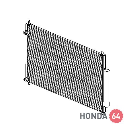 Радиатор кондиционера Honda